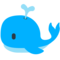 Spouting Whale emoji on Mozilla